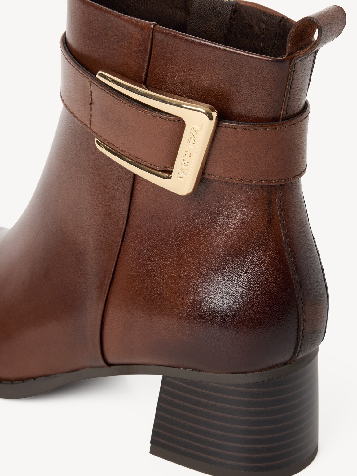 Marco Tozzi, Lederstiefelette - braun CHESTNUT, Bild 6 von 7
