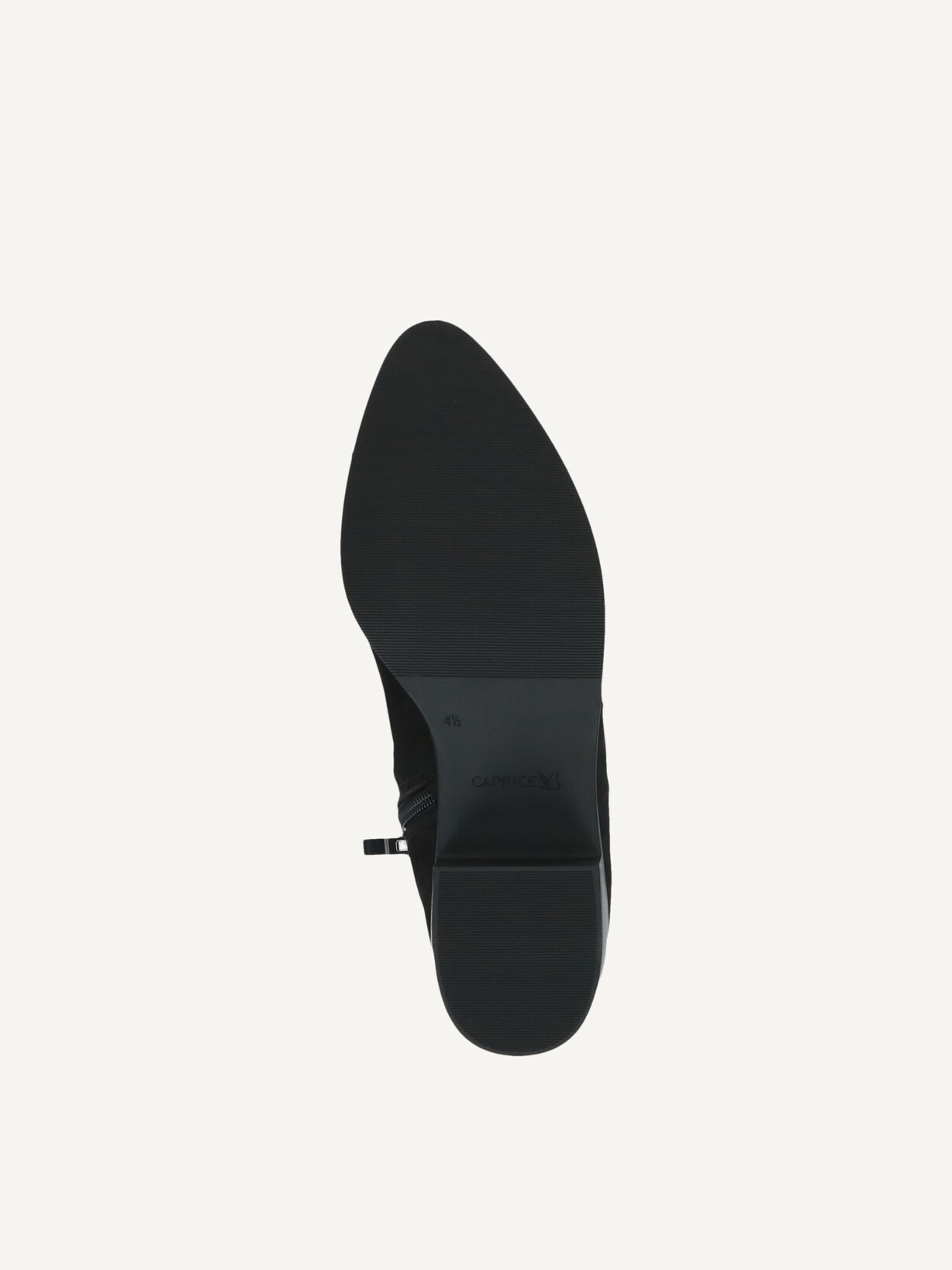 Caprice, Bottine en cuir - noir BLACK NUBUC, image 5 sur 5