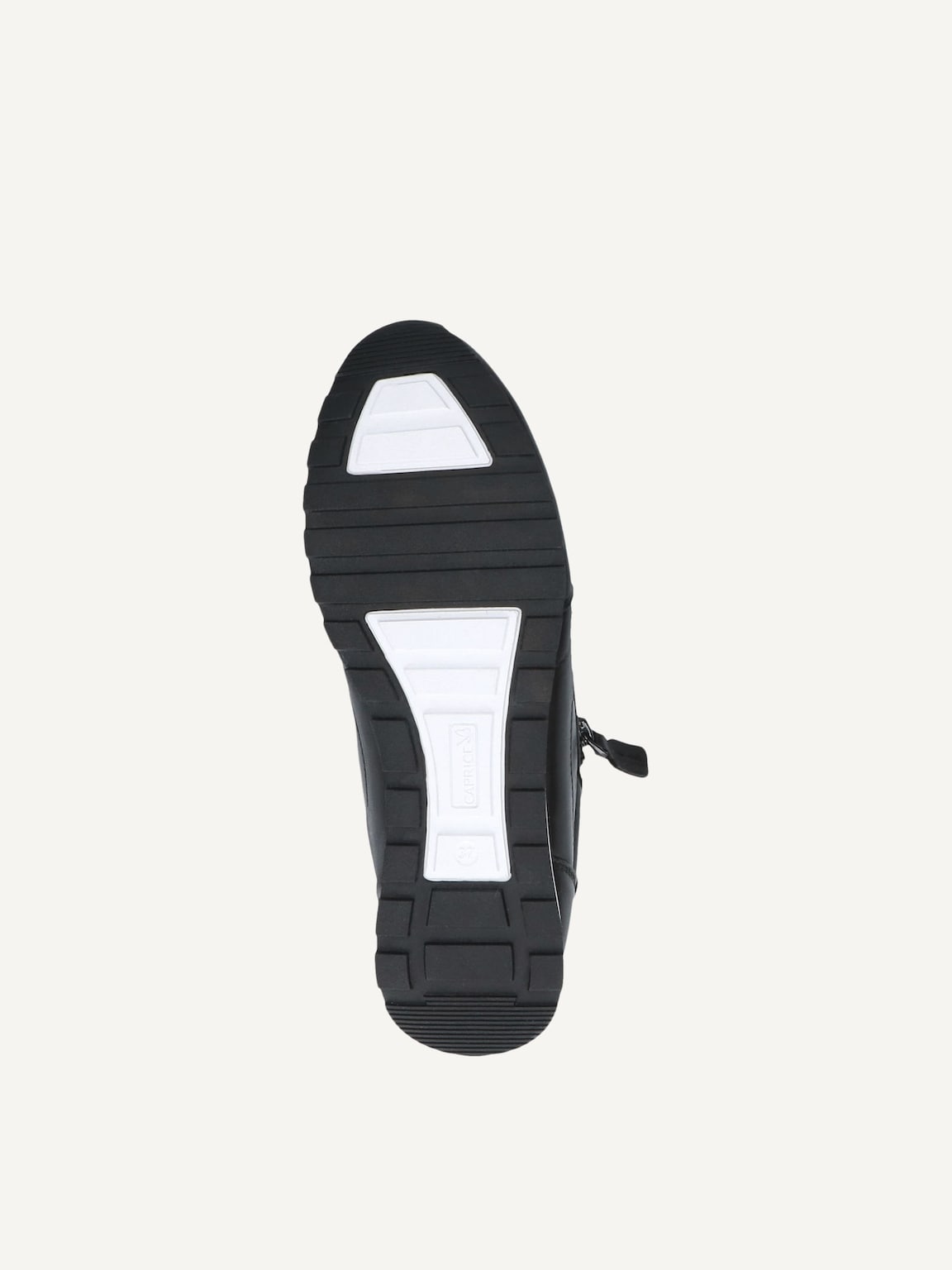 Caprice, Leather Sneaker - black BLACK SOFTNAP., image 4 of 5