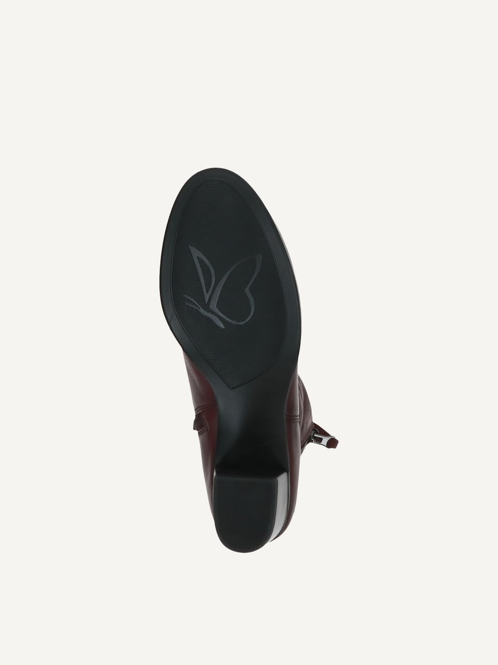 Caprice, Bottine en cuir - rouge BORDEAUX NAPPA, image 6 sur 6
