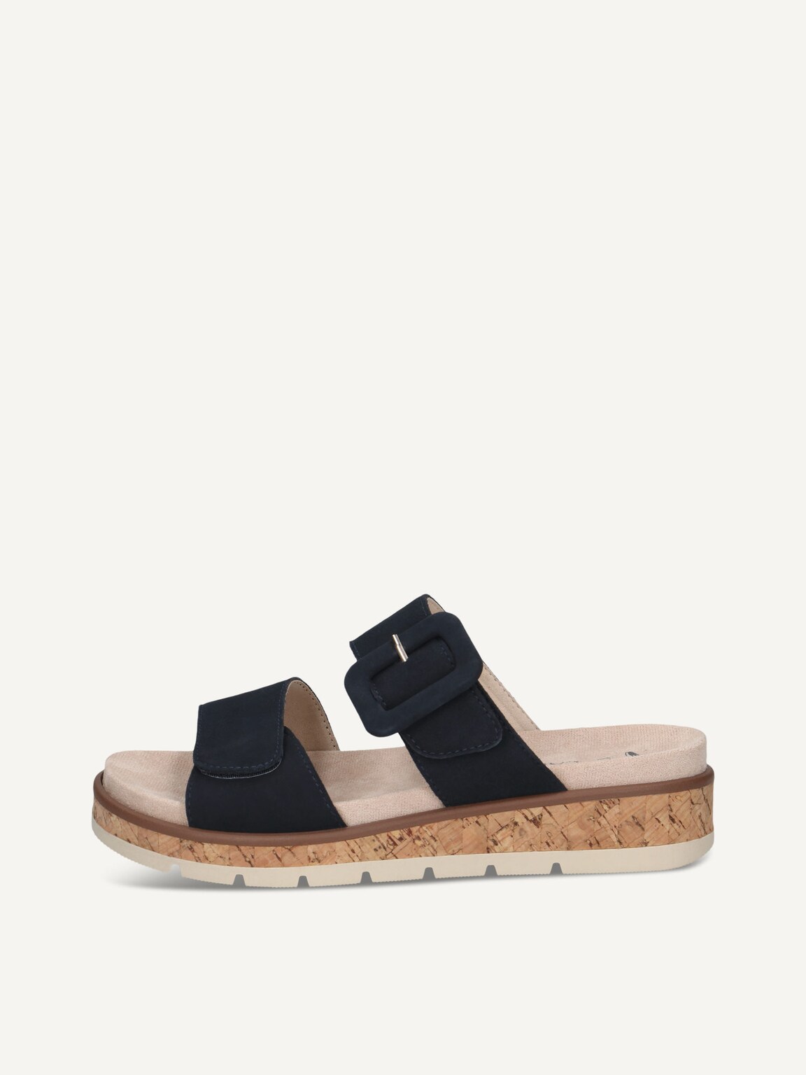 Caprice, Leather Mule - blue OCEAN SUEDE, image 2 of 5