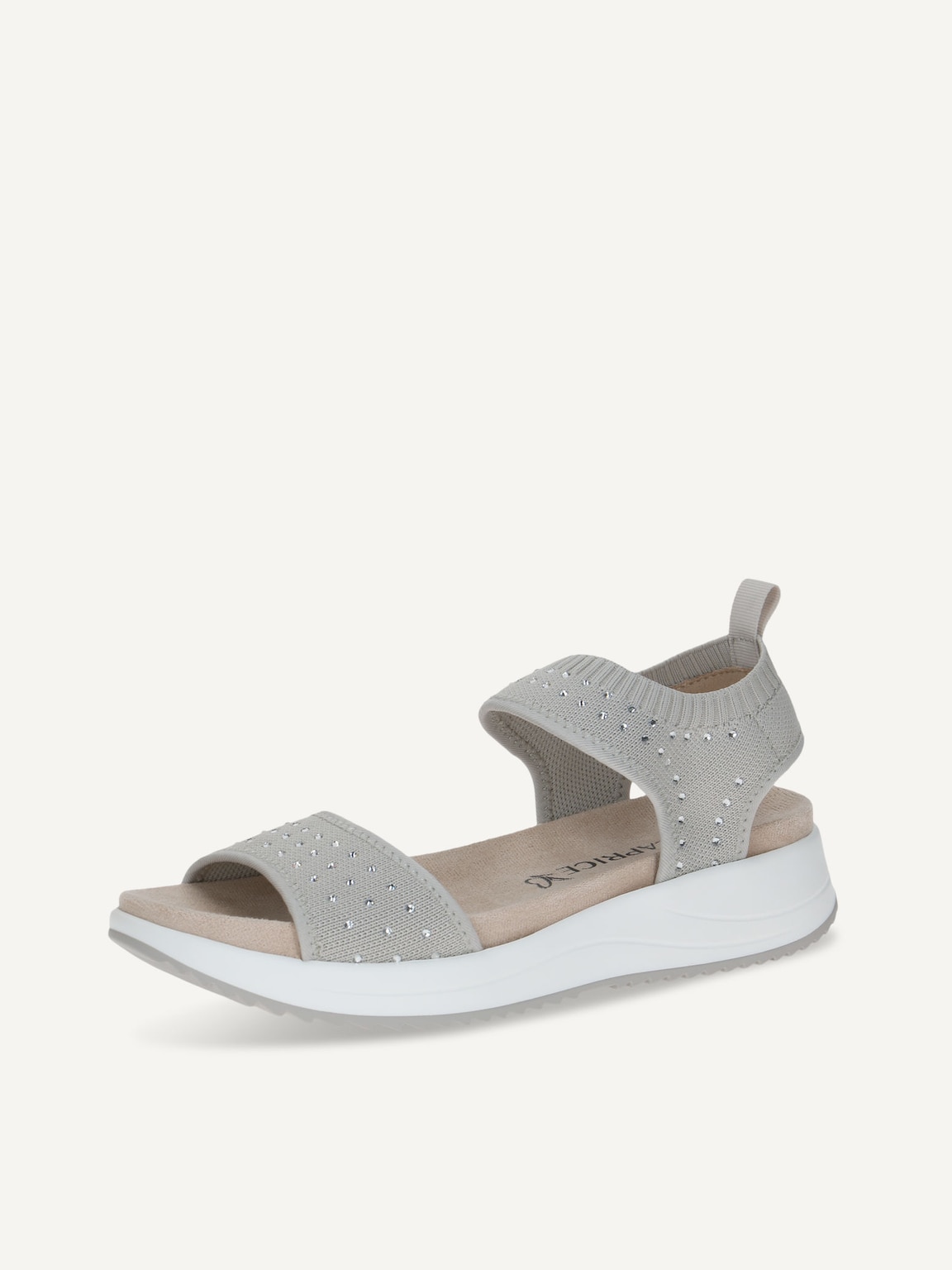 Caprice, Sandal - grey LT GREY KNIT, image 1 of 5