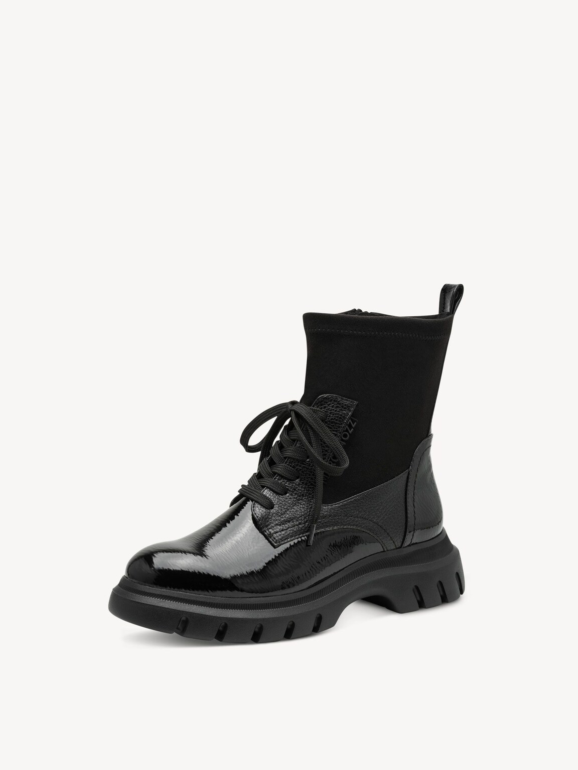 Marco Tozzi, Bootie - black BLACK PAT.COMB, image 2 of 6