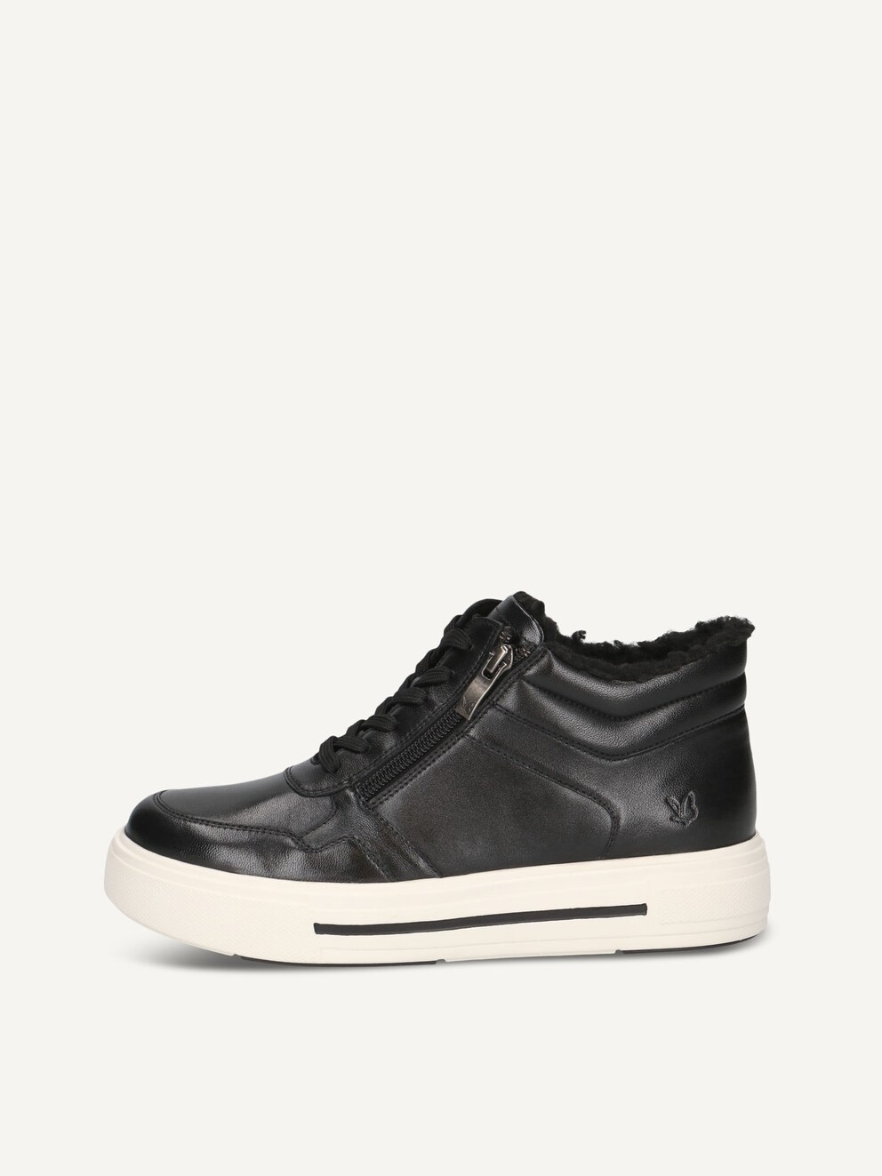 Caprice, Bottine en cuir - noir doublure chaude BLACK NAPPA, image 1 sur 6