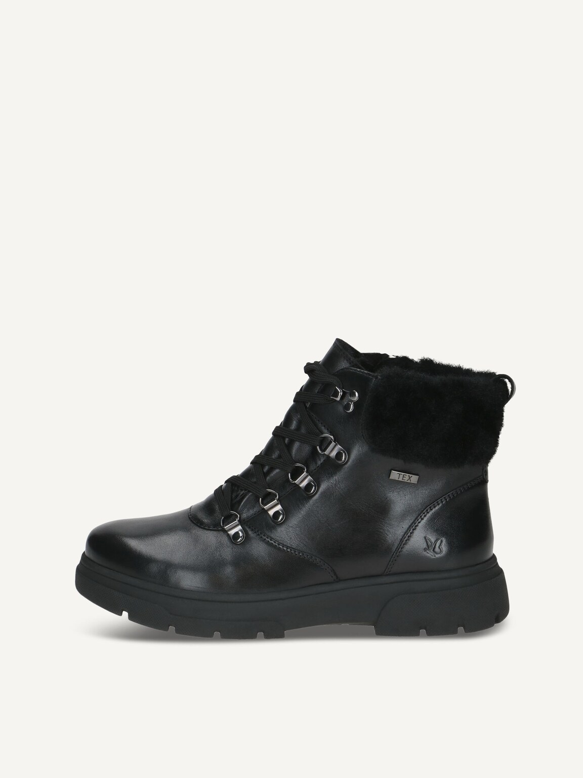 Caprice, Bootie - black warm lining BLACK NAPPA, image 2 of 5