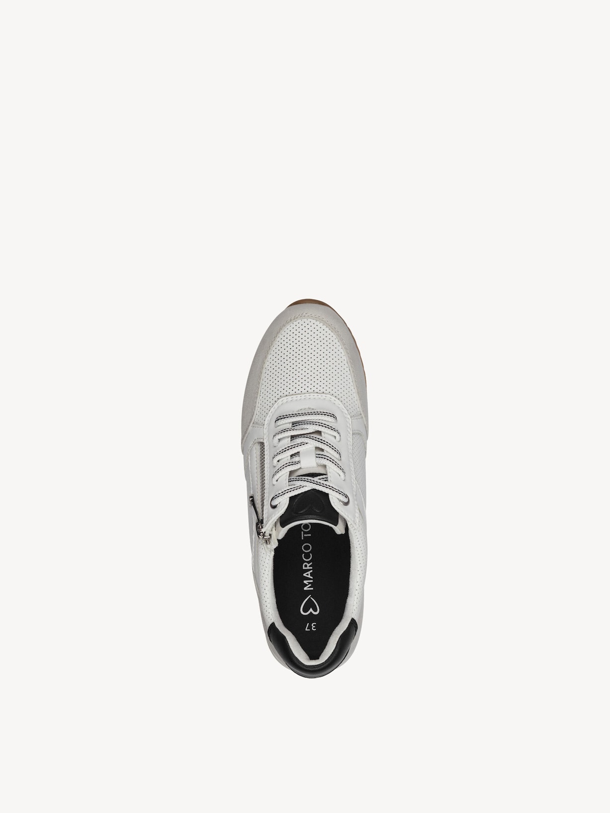 Marco Tozzi, Sneaker - weiß WHITE/BLACK, Bild 5 von 6