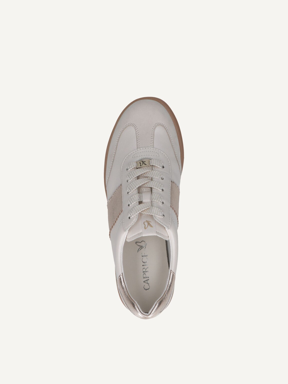 Caprice, Leather Sneaker - white SNOW COMB, image 5 of 5