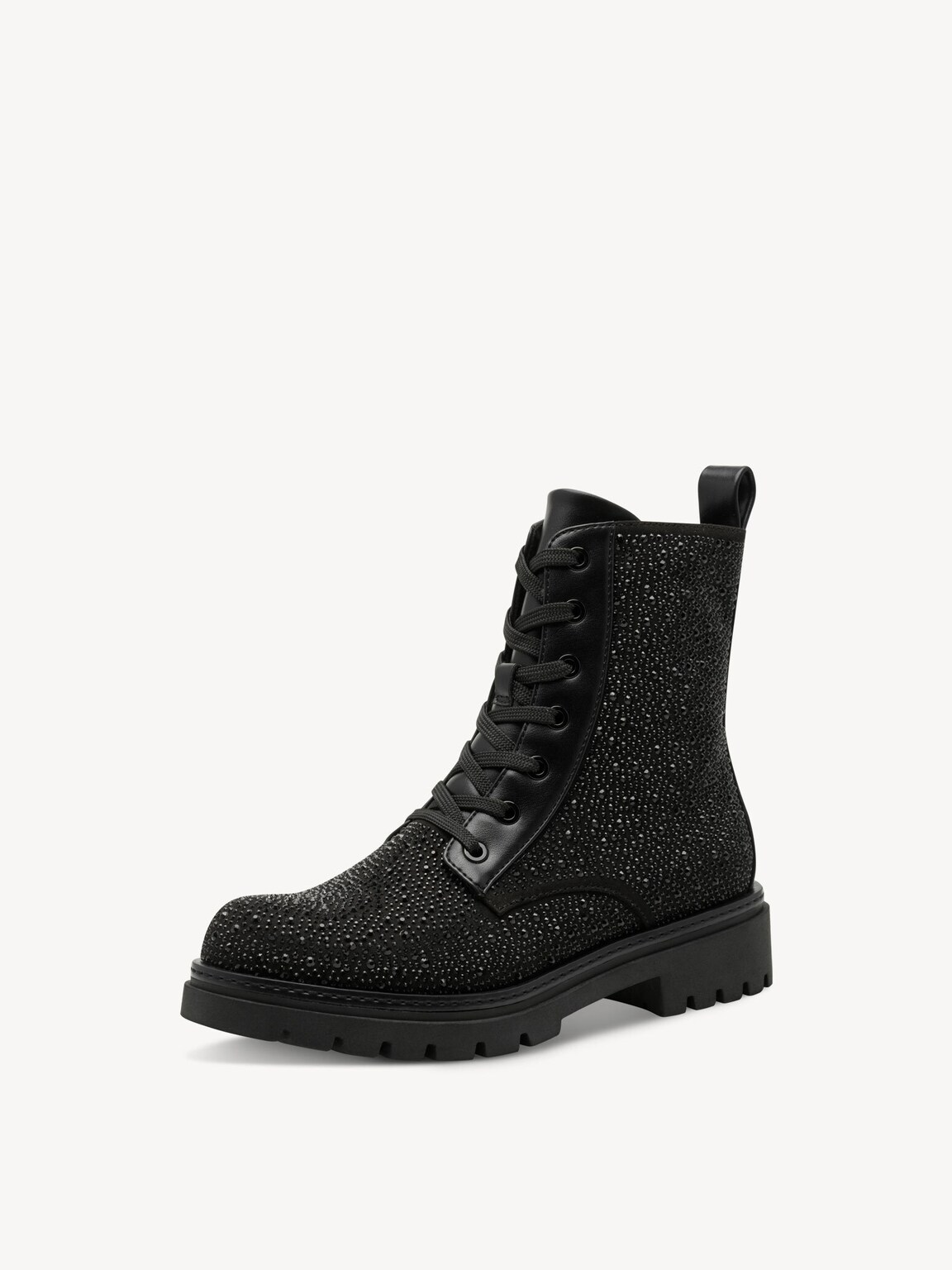 Marco Tozzi, Stiefelette - schwarz BLACK GLITTER, Bild 2 von 6
