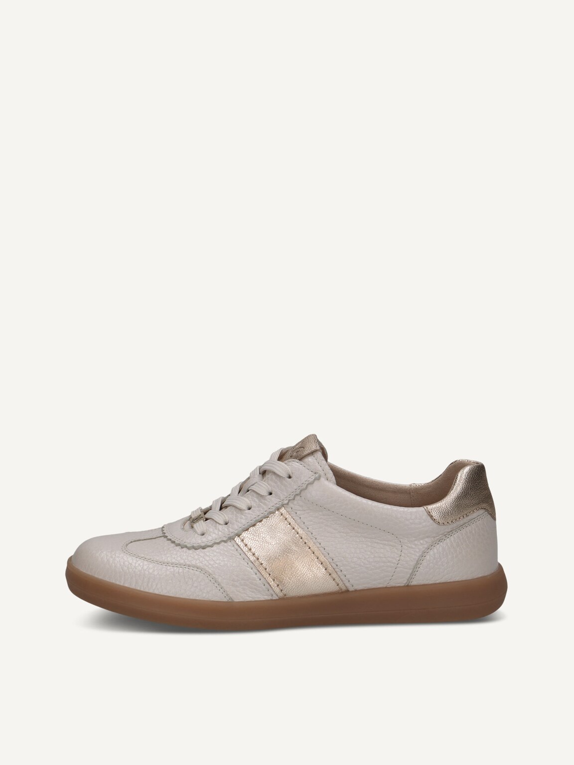 Caprice, Leather Sneaker - white PEARL DEER COM, image 2 of 5