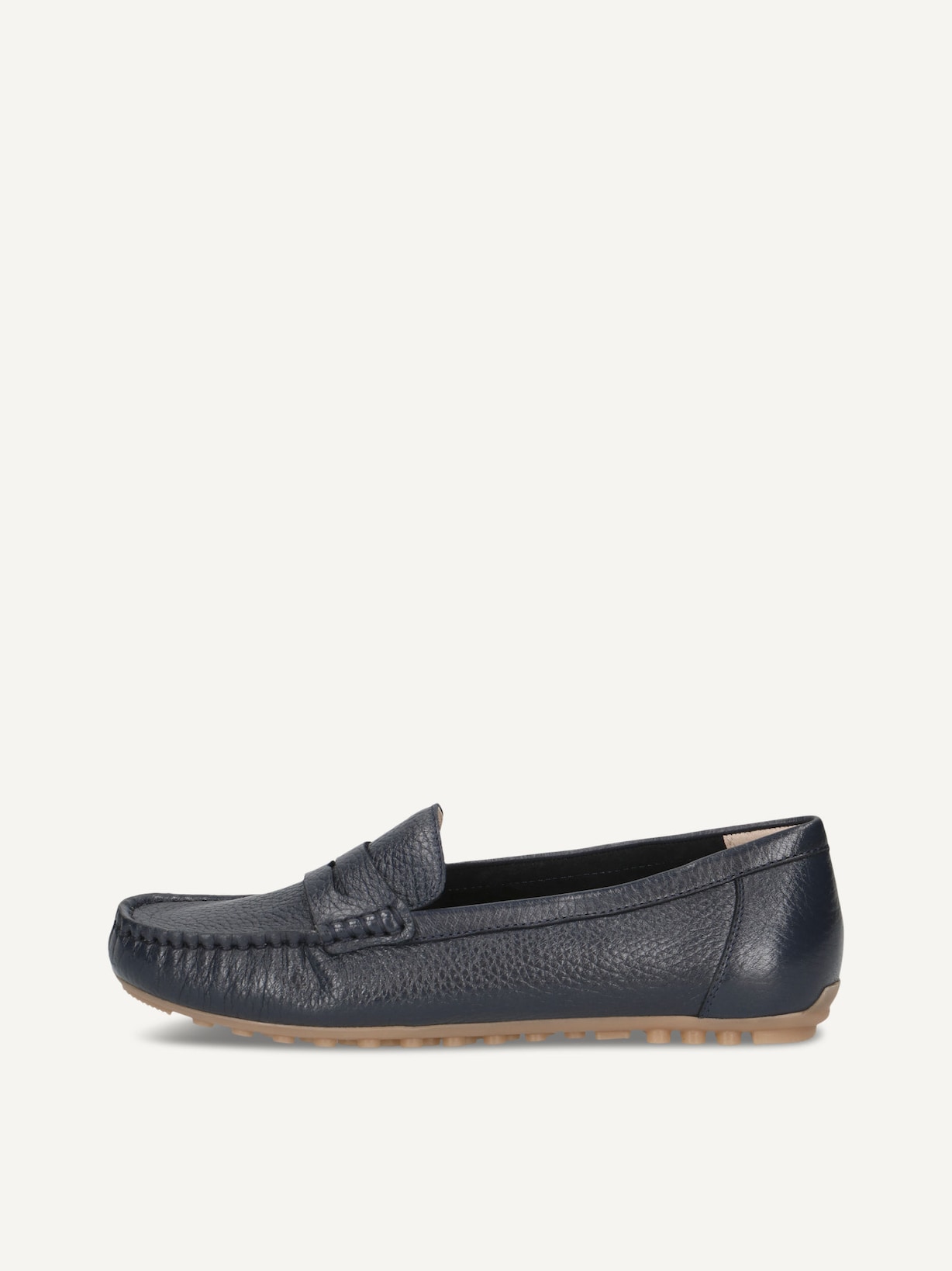 Caprice, Mocassin en cuir - bleu OCEAN DEER, image 1 sur 5