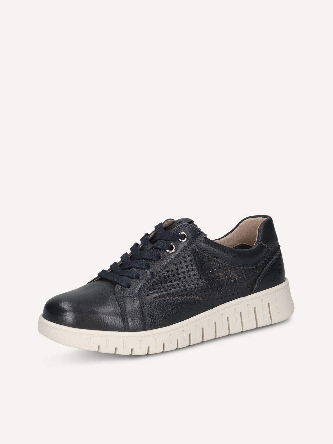 Caprice, Leather Sneaker - blue OCEAN NAPPA, image 1 of 5