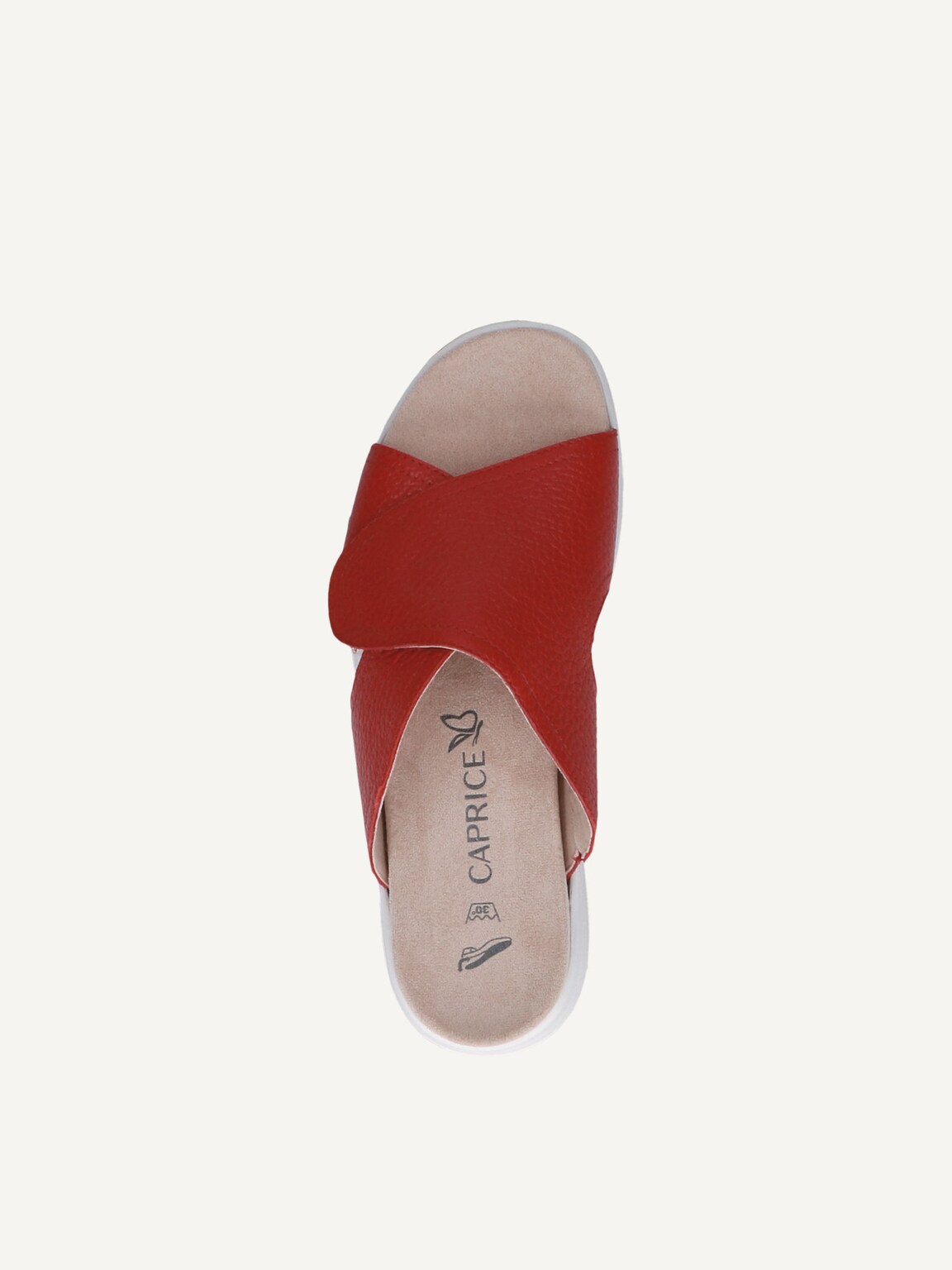 Caprice, Leather Mule - red RED DEER, image 5 of 5