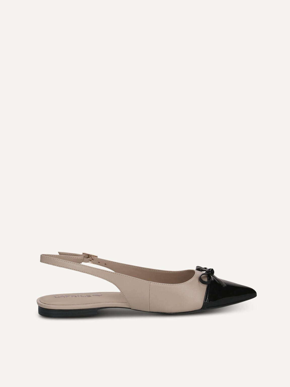 Caprice, Ballerina - beige BEIGE/BLACK, image 3 of 5