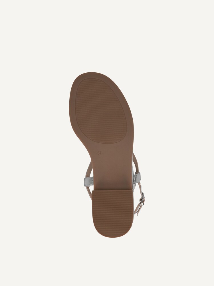 Caprice, Leather Sandal - metallic PEARL METALLIC, image 5 of 6
