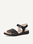 Not selected, Caprice, Leather Heeled sandal - black BLACK NAPPA