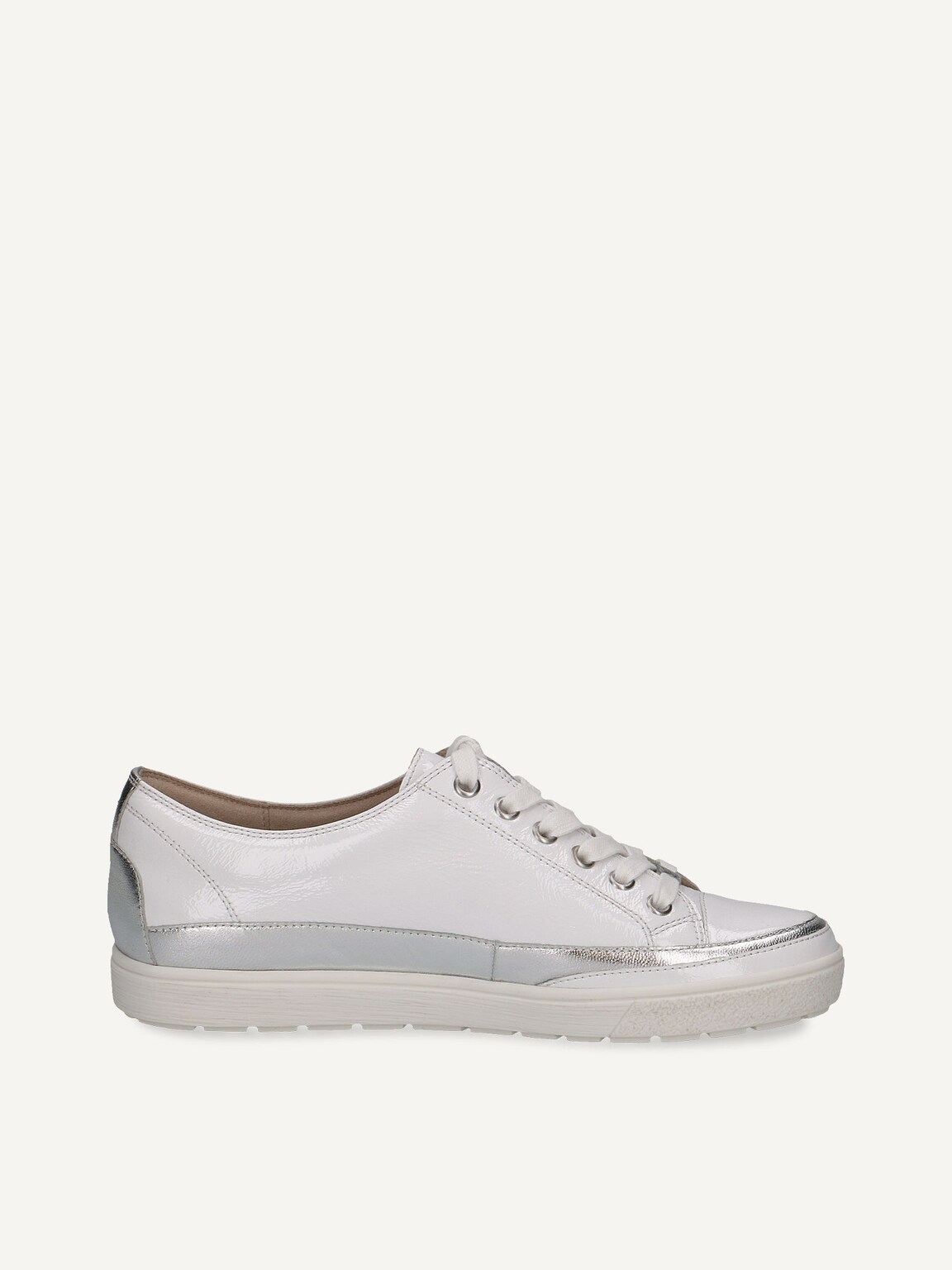 Caprice, Leather Sneaker - white WHITE COMB, image 3 of 5