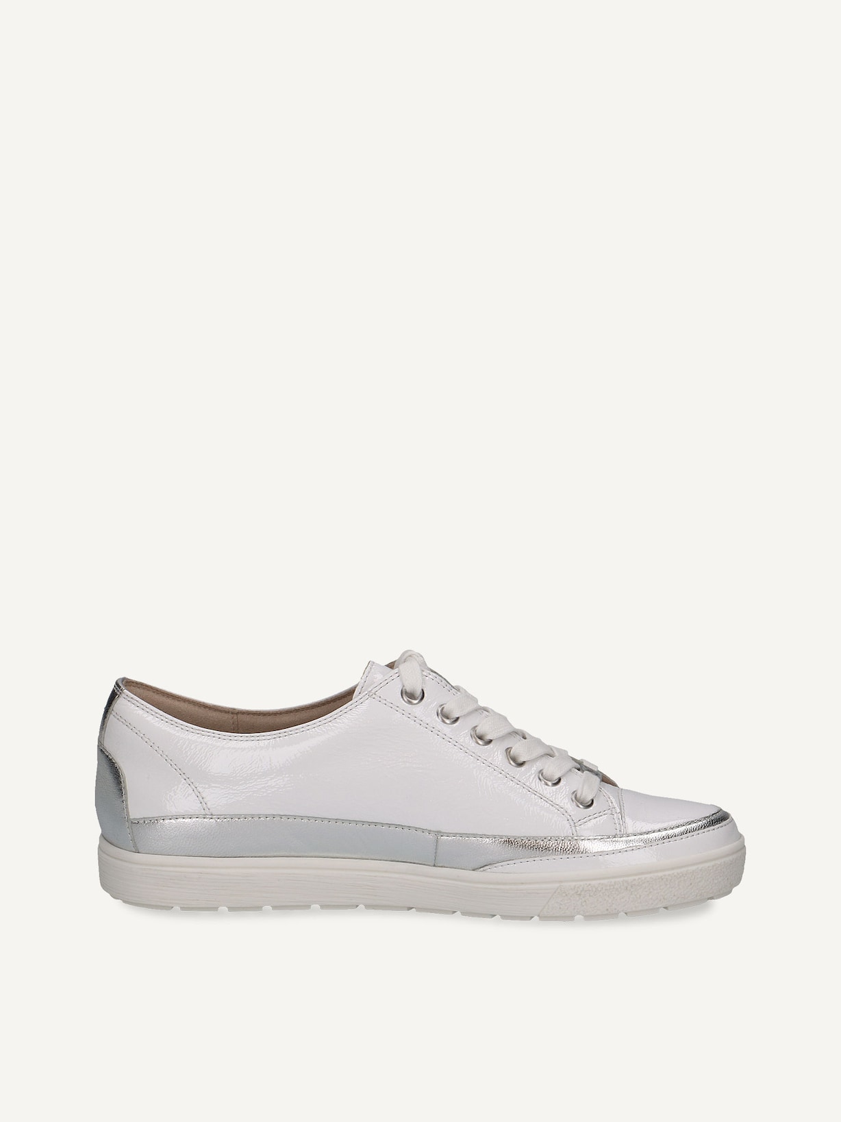 Caprice, Basket en cuir - blanc WHITE COMB, image 3 sur 5