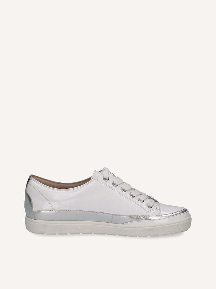 Caprice, Basket en cuir - blanc WHITE COMB, image 3 sur 5