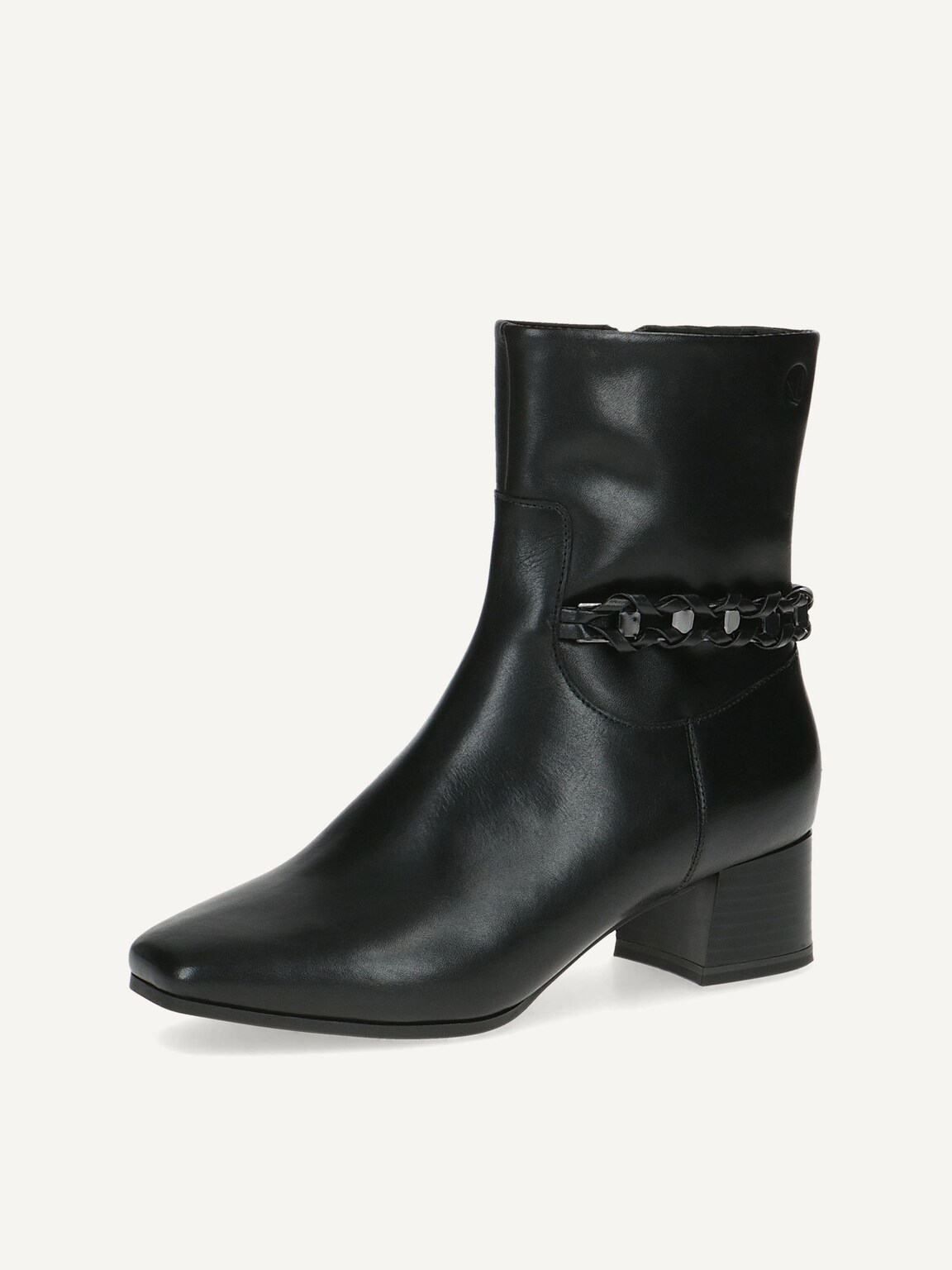 Caprice, Leather Bootie - black BLACK NAPPA, image 1 of 5