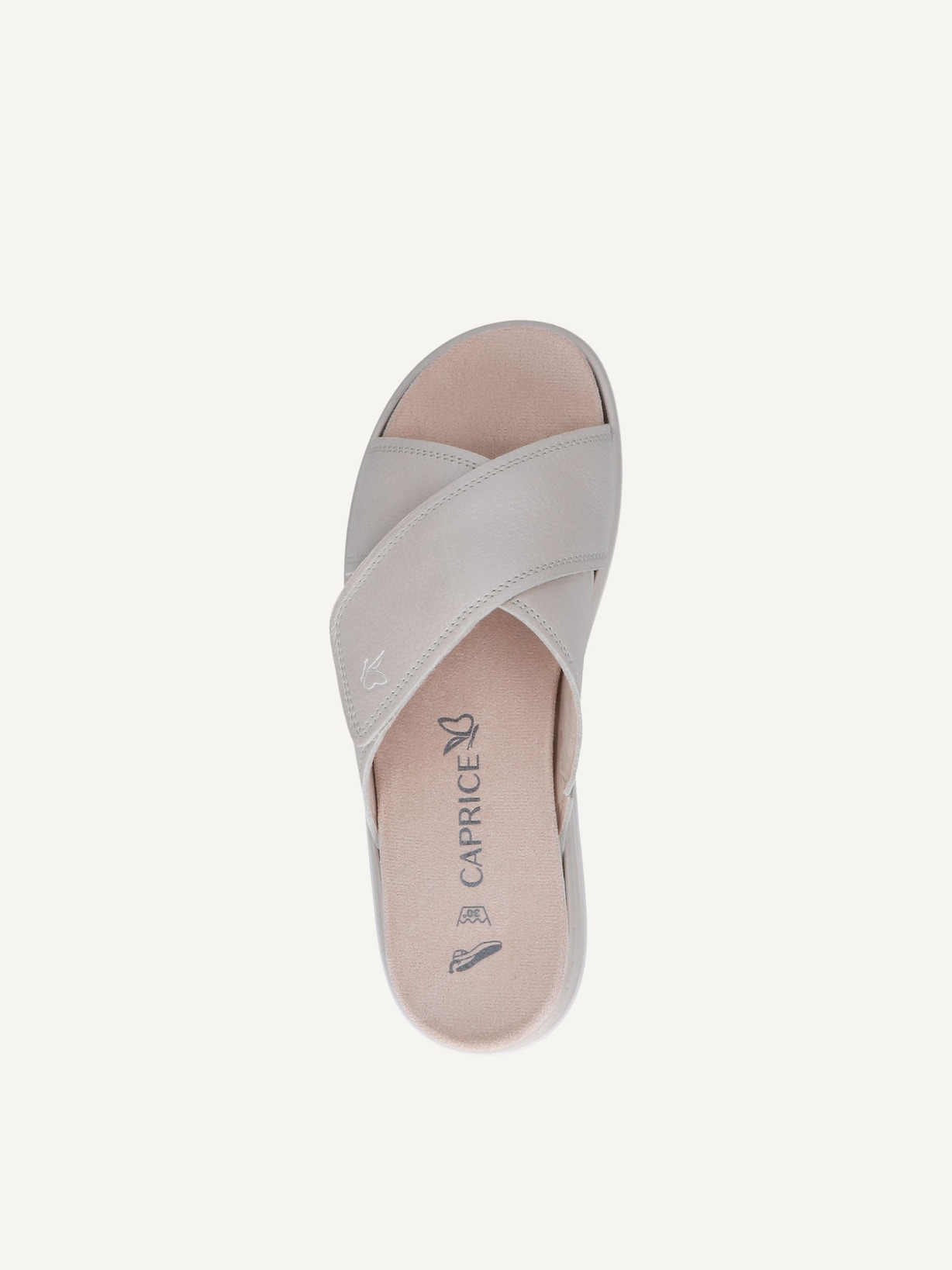 Caprice, Mule en cuir - blanc PEARL NAPPA, image 4 sur 5
