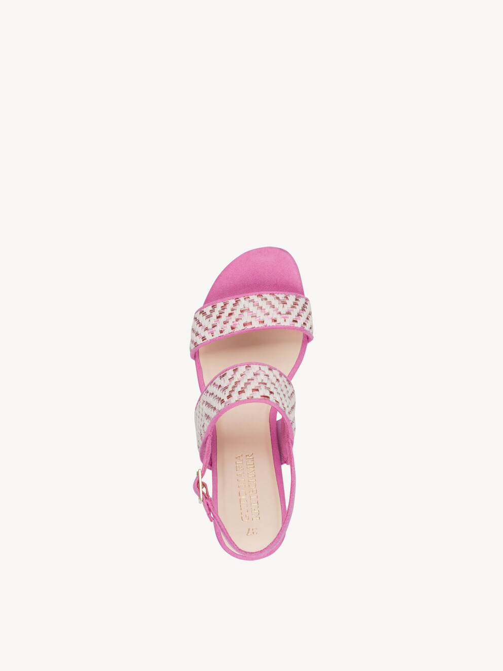 Marco Tozzi, Sandaaltje - pink LIPSTICK COMB, afbeelding 5 van 6