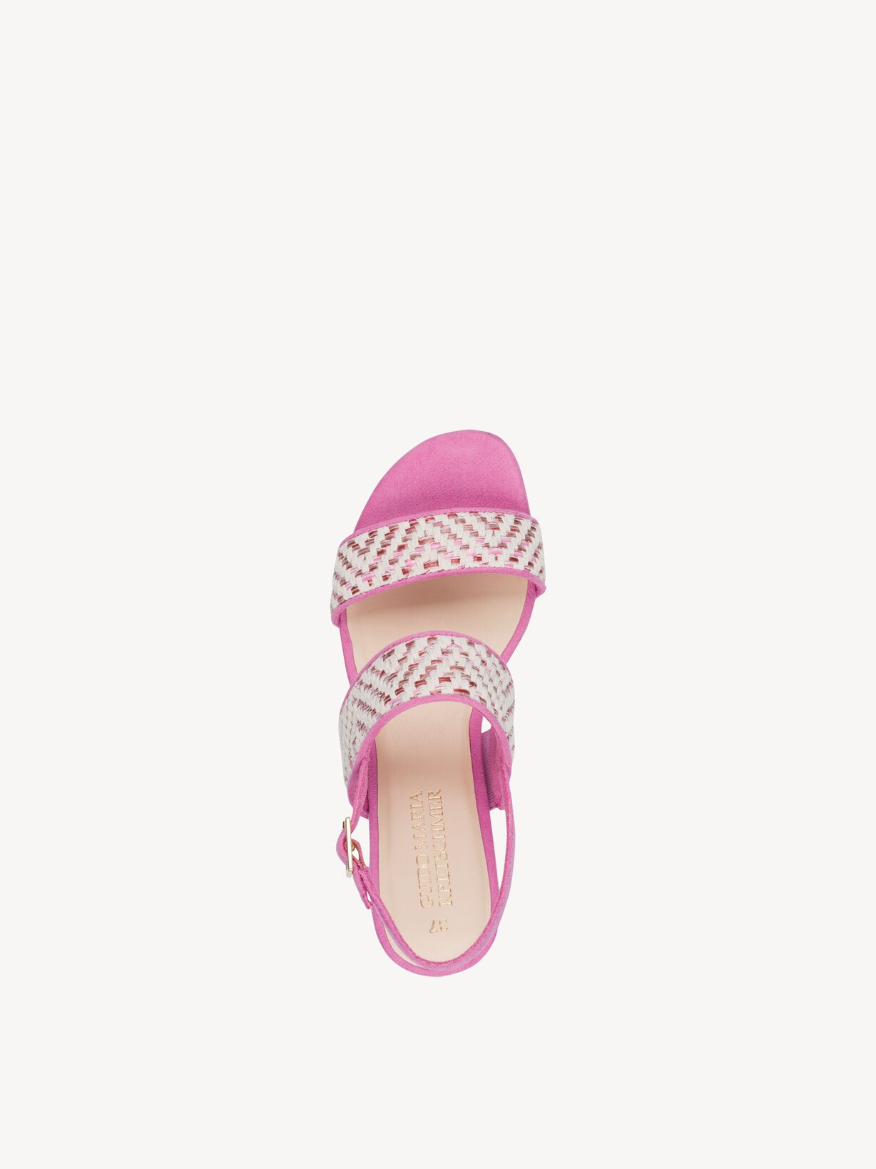 Marco Tozzi, Sandaaltje - pink LIPSTICK COMB, afbeelding 5 van 6