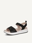 Not selected, Caprice, Leather Sandal - black BLACK METALLIC
