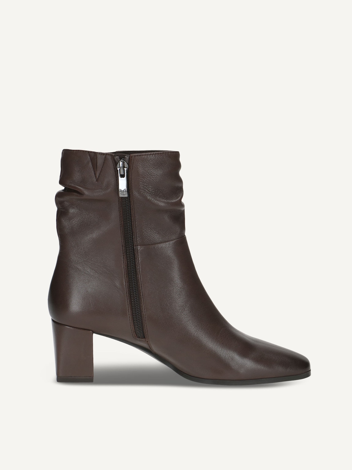 Caprice, Leather Bootie - brown DK BROWN NAPPA, image 4 of 6