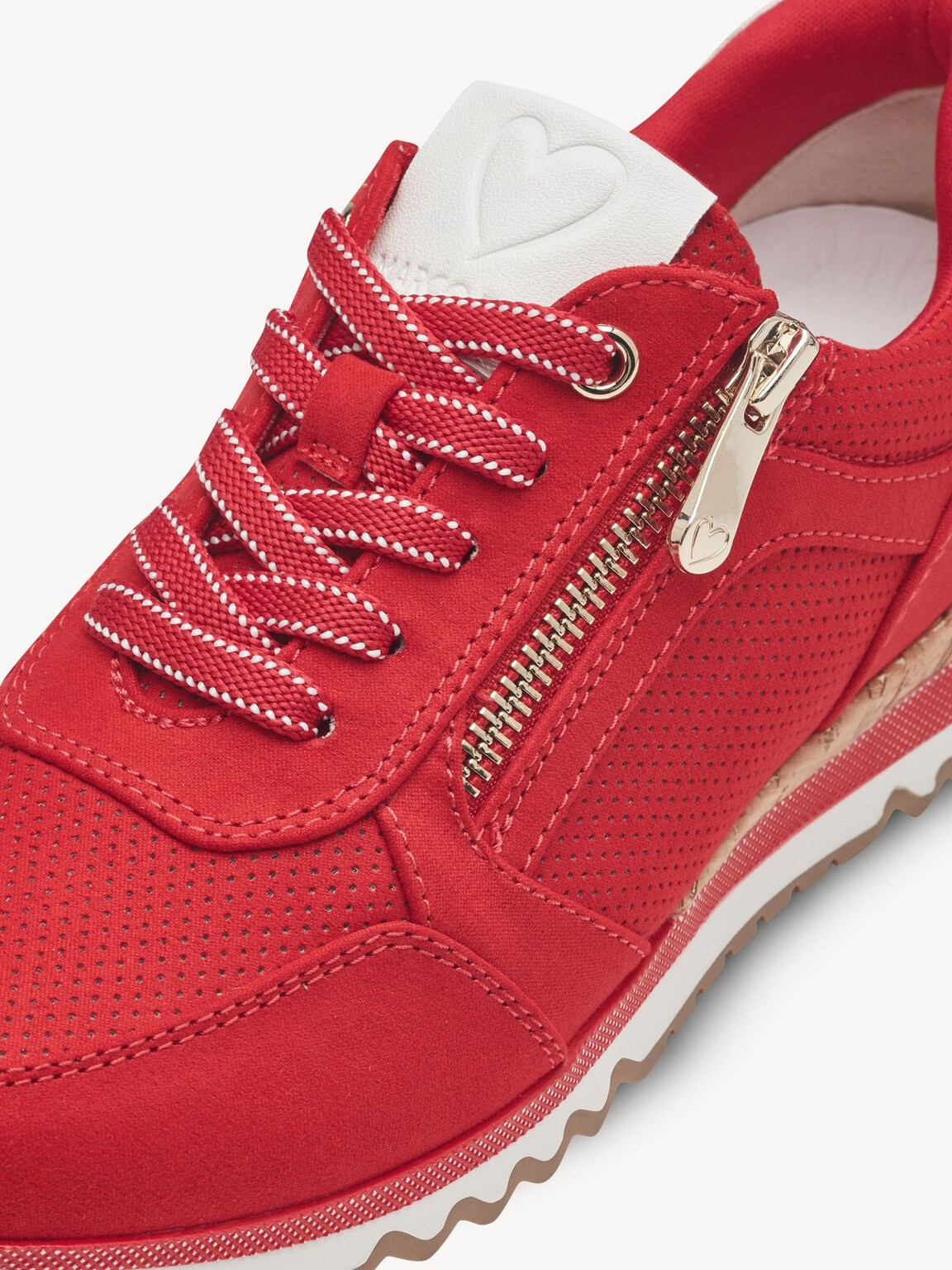 Marco Tozzi, Sneaker - rosso CHERRY COMB, immagine 6 di 6