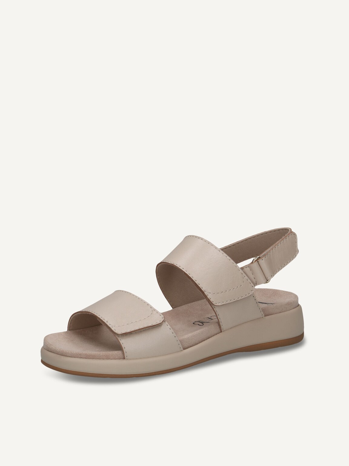 Caprice, Leather Sandal - beige CREAM PERLATO, image 1 of 5
