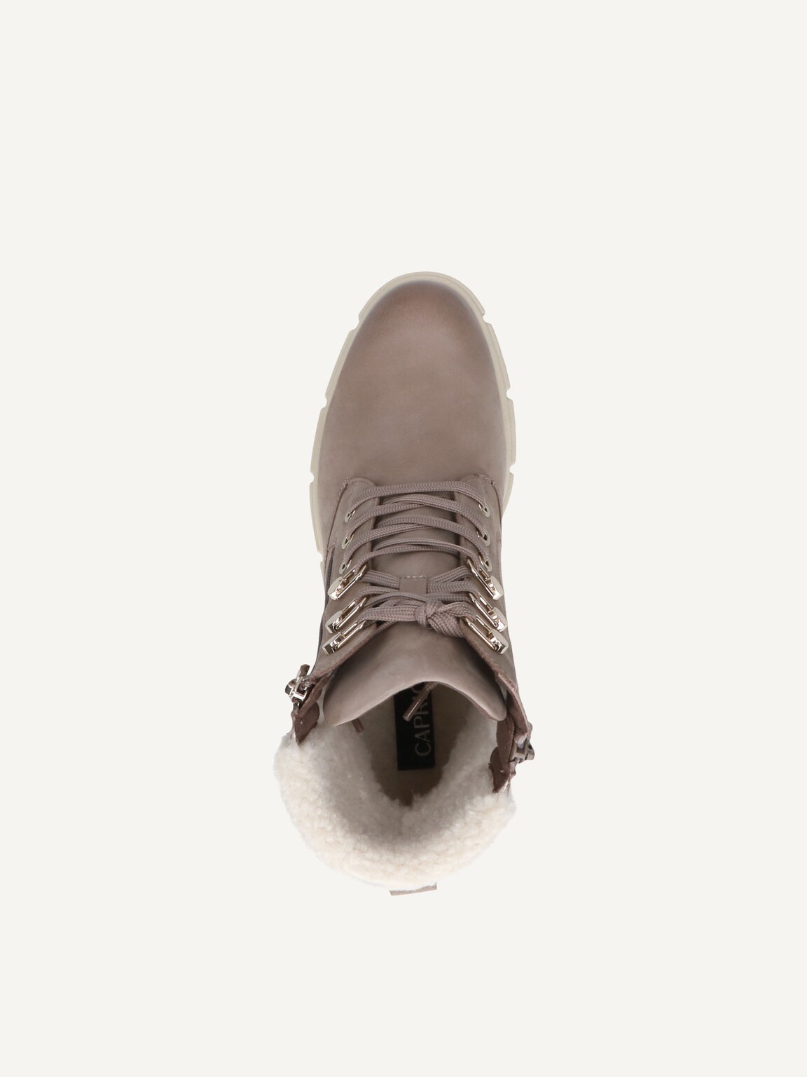 Caprice, Bootie - brown warm lining MUD NUBUC, image 5 of 5
