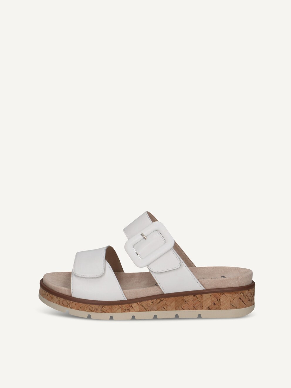 Caprice, Mule en cuir - blanc WHITE NAPPA, image 1 sur 5