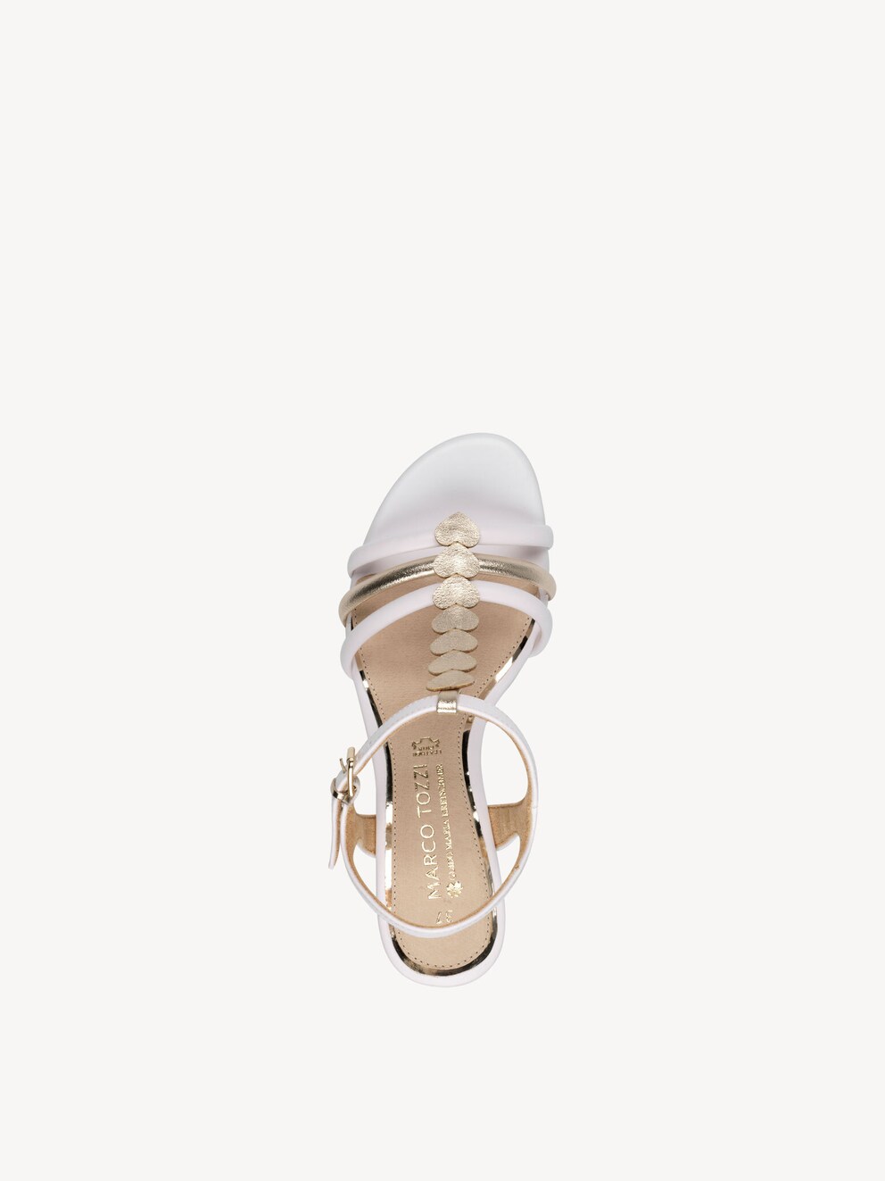 Marco Tozzi, Sandaal - wit WHITE COMB, afbeelding 5 van 6