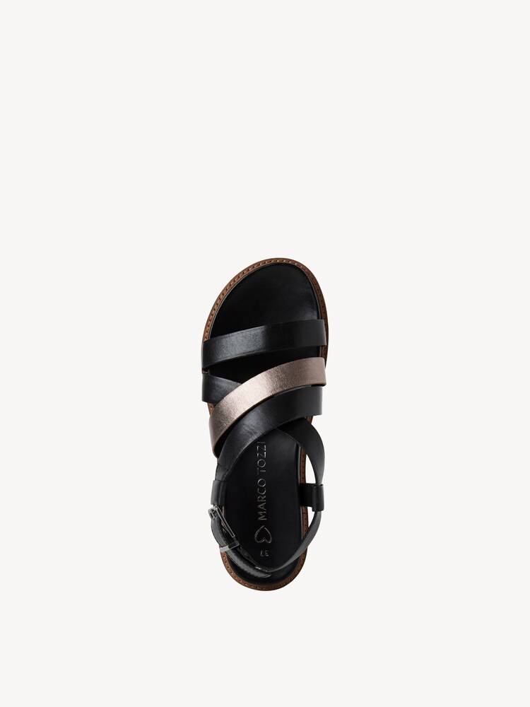 Marco Tozzi, Sandalo - nero BLACK COMB, immagine 5 di 12