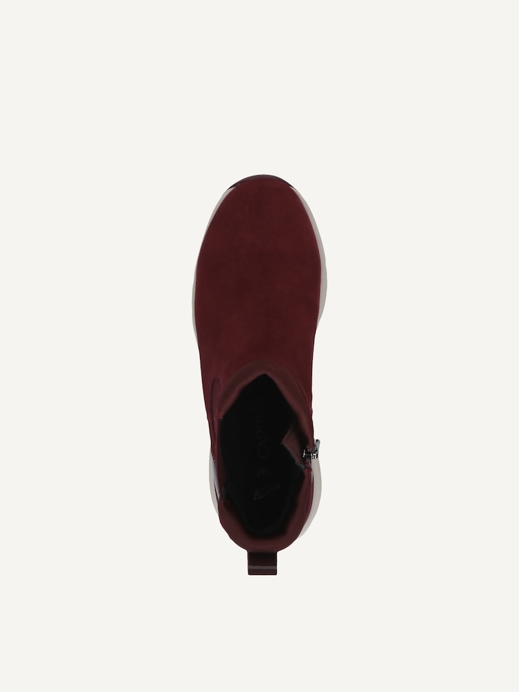 Caprice, Chelsea Boot - rot BORDEAUX COMB, Bild 4 von 5