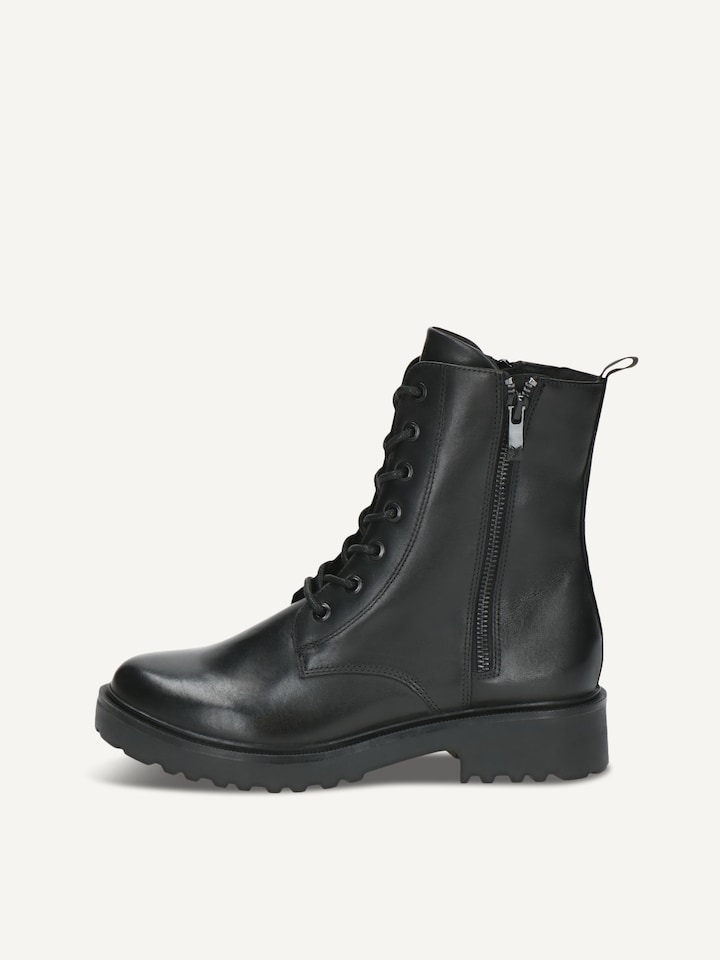 Caprice, Bottine en cuir - noir BLACK NAPPA