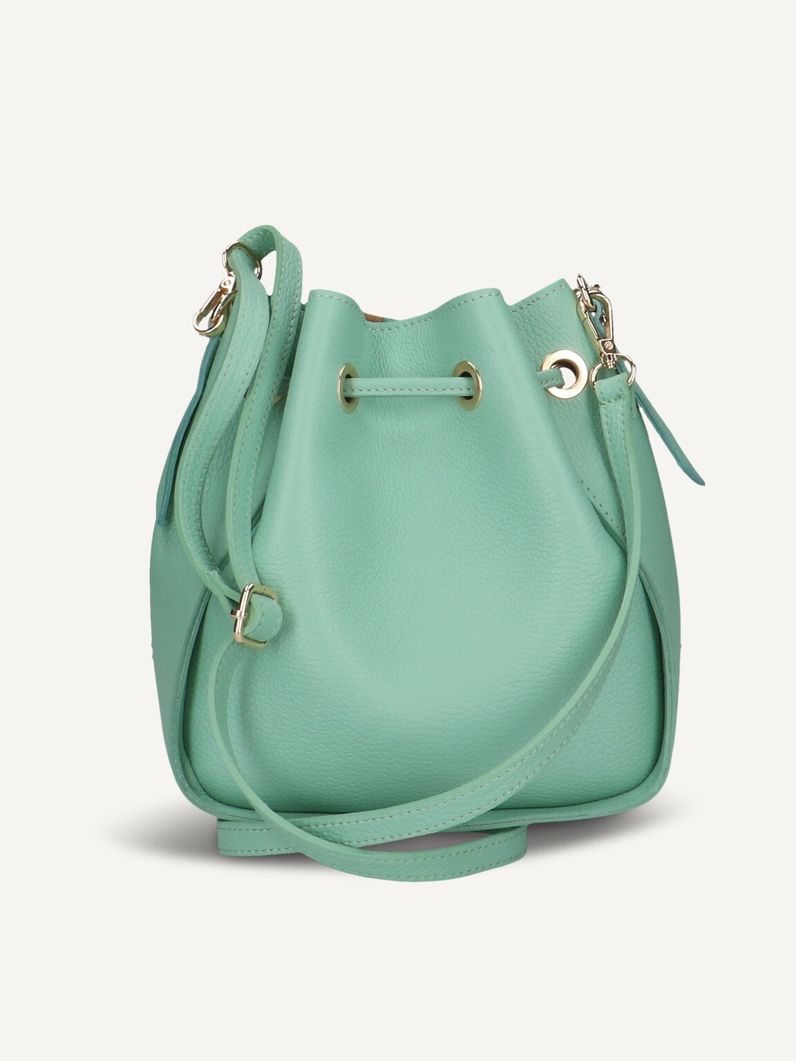 Caprice, Leather Satchel - green MINT NAPPA, image 3 of 3