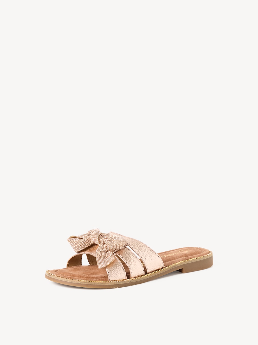 Marco Tozzi, Lederpantolette - rosa ROSE MET. COMB, Bild 1 von 8