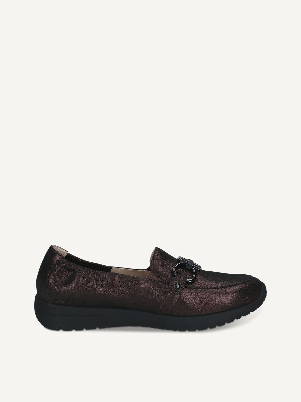Caprice, Leather Slipper - brown MAHOGANY MET, image 3 of 5