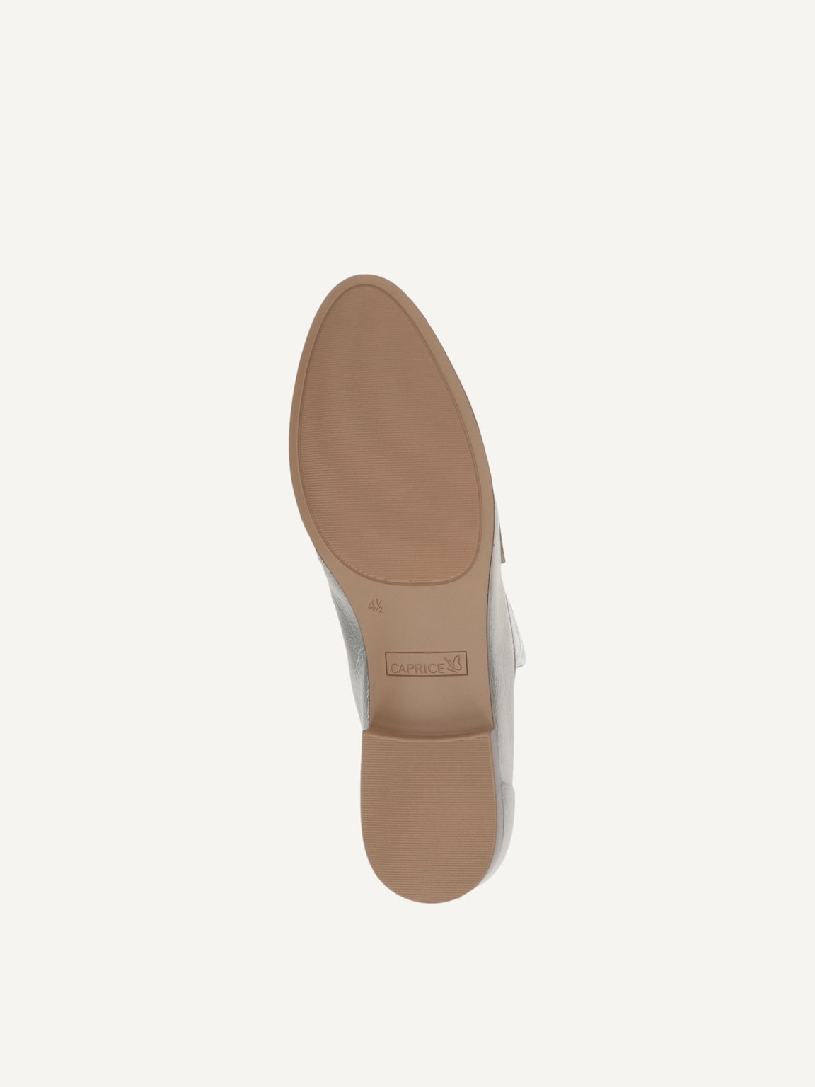 Caprice, Leather Slipper - metallic PLATIN METAL., image 4 of 5