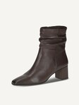 Selected, Caprice, Leather Bootie - brown DK BROWN NAPPA