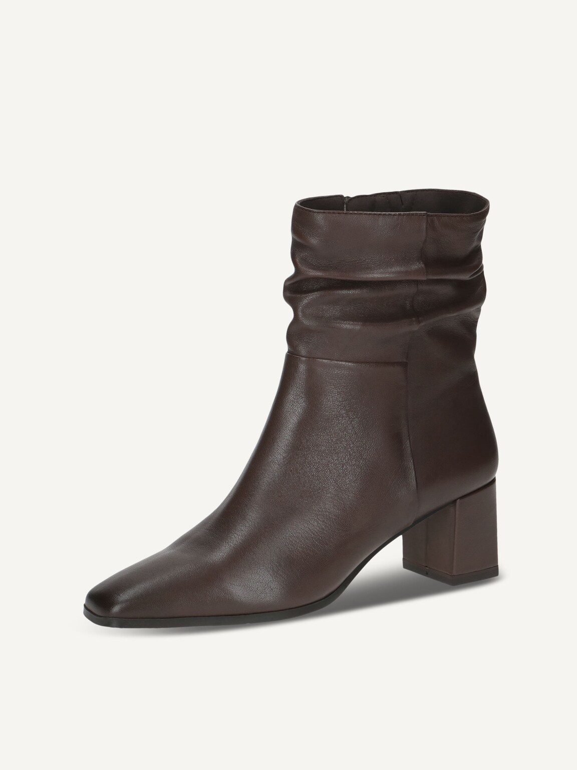 Caprice, Leather Bootie - brown DK BROWN NAPPA, image 1 of 6