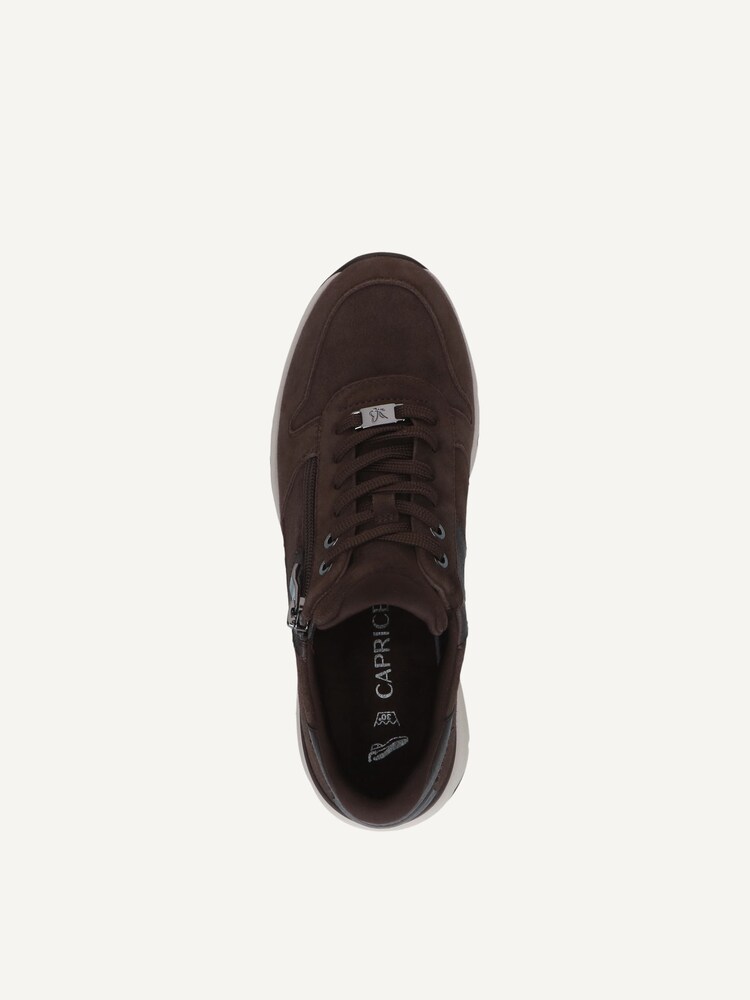 Caprice, Leather Sneaker - brown DK BROWN COMB, image 4 of 5