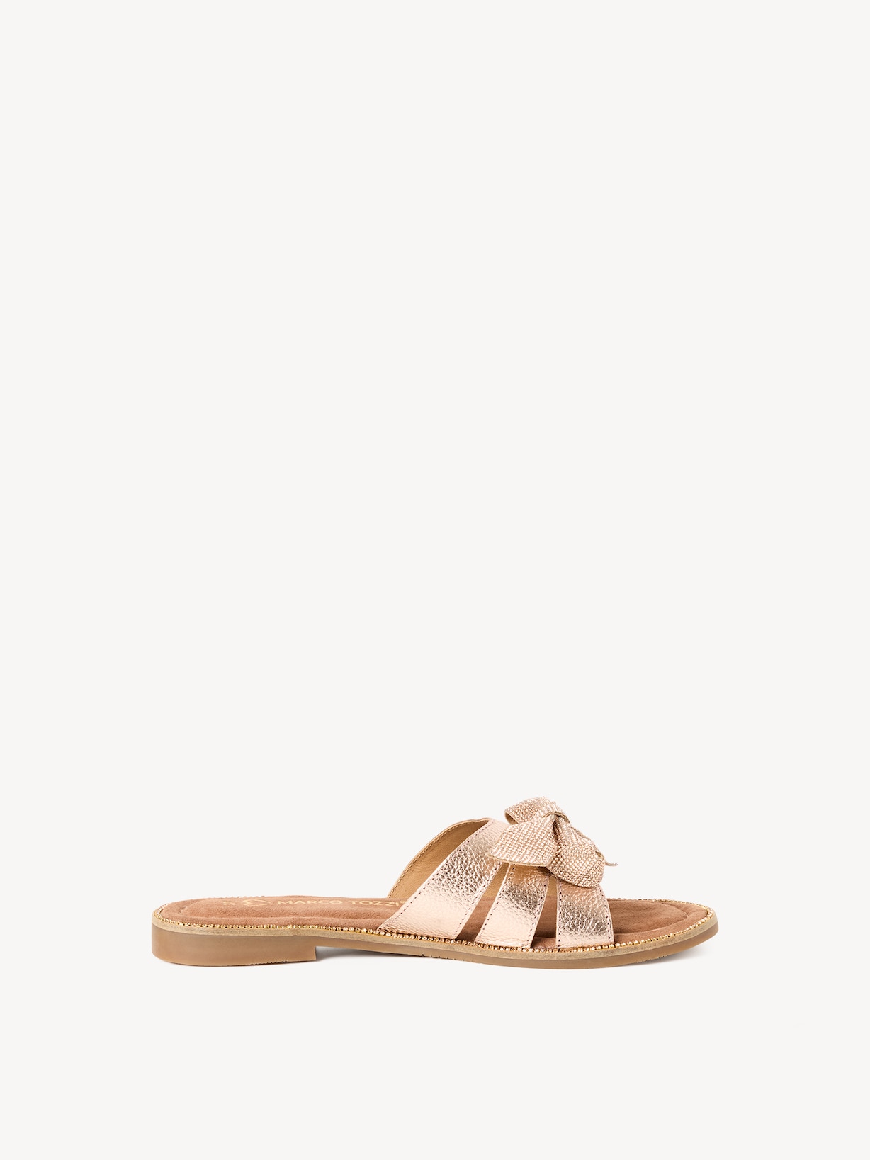 Marco Tozzi, Lederpantolette - rosa ROSE MET. COMB, Bild 7 von 8
