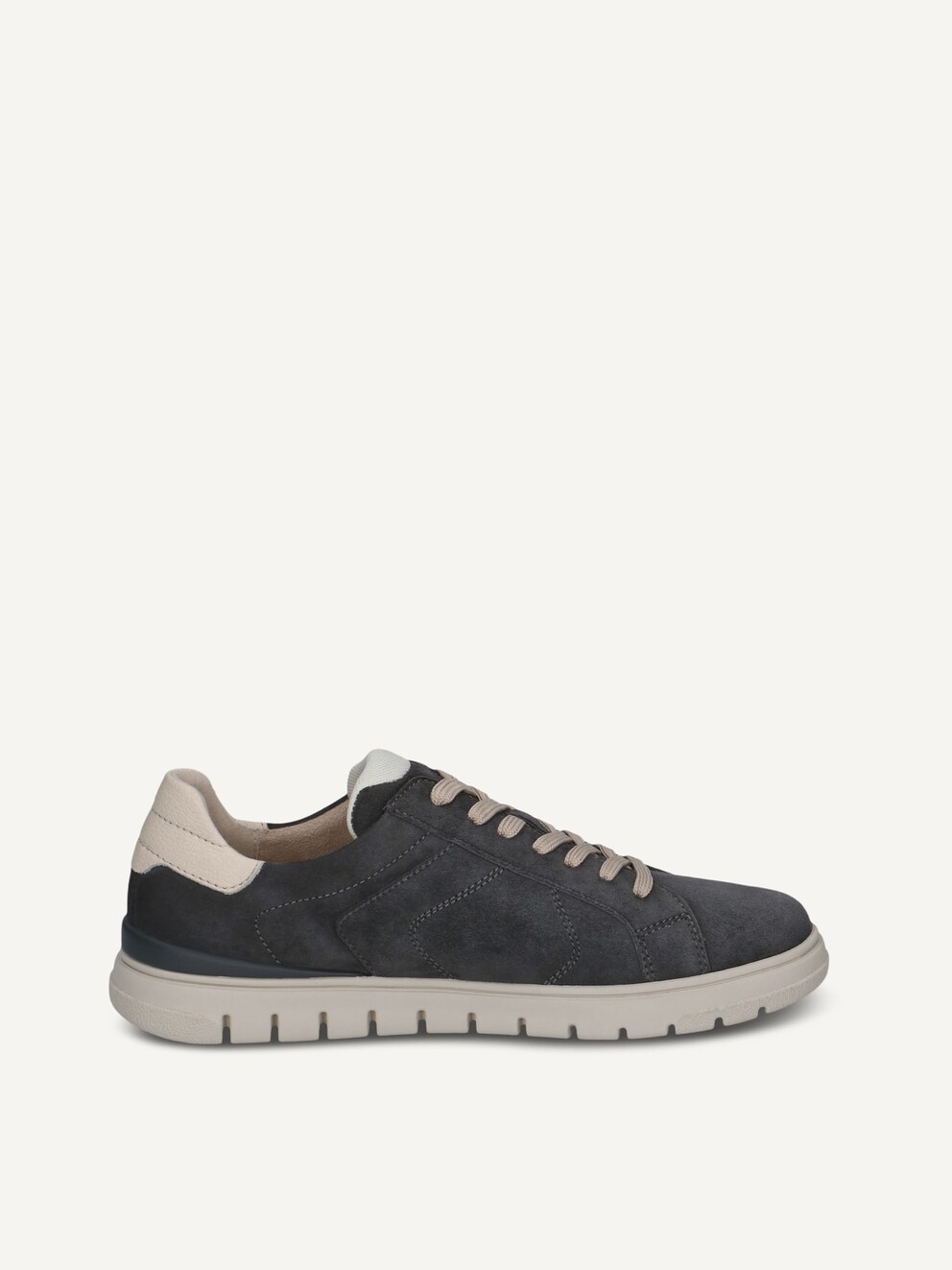 Caprice, Leather Sneaker - grey DK GREY COMB, image 4 of 6