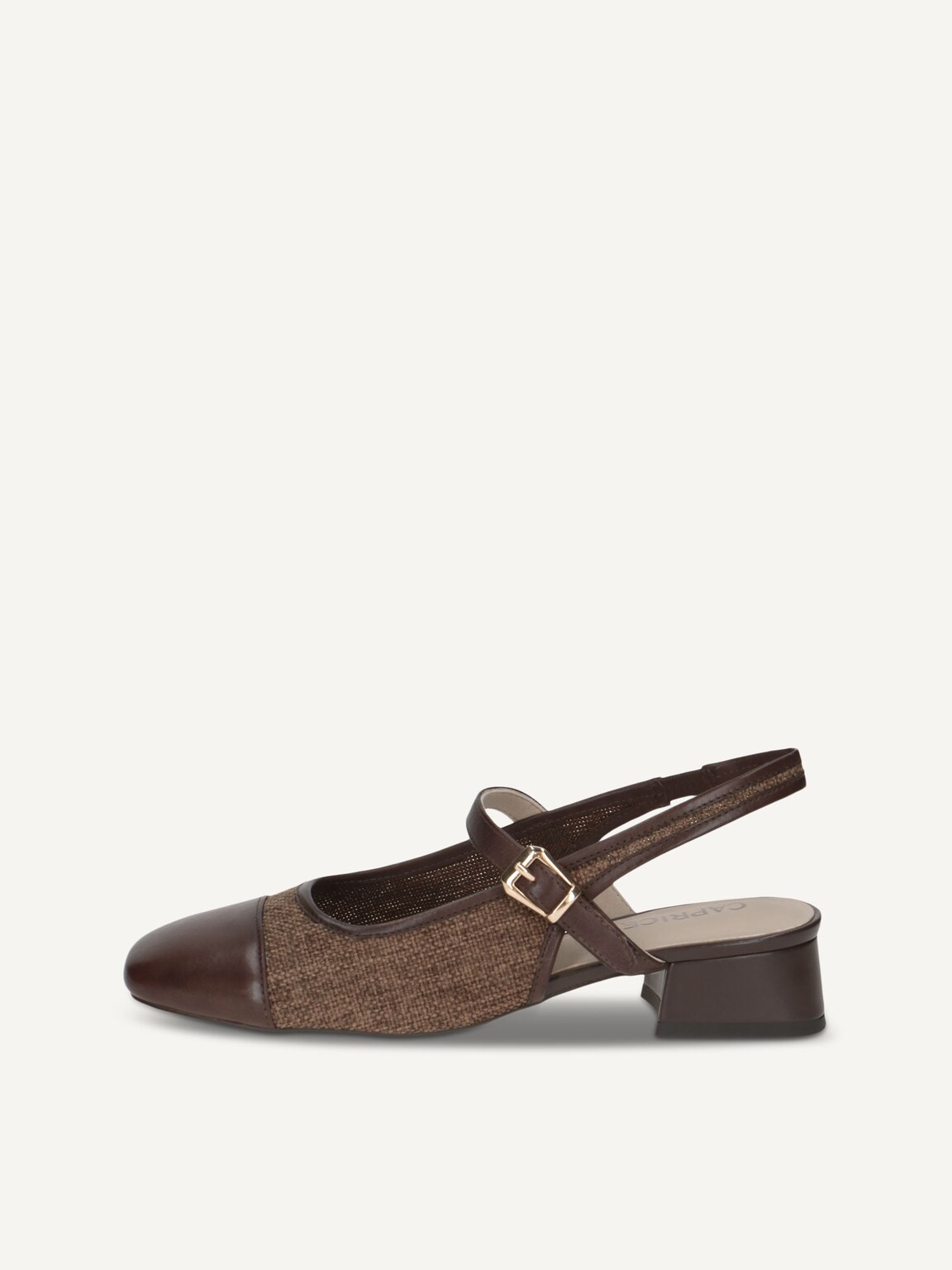 Caprice, Sling pumps - brown DK BROWN COMB, image 3 of 6
