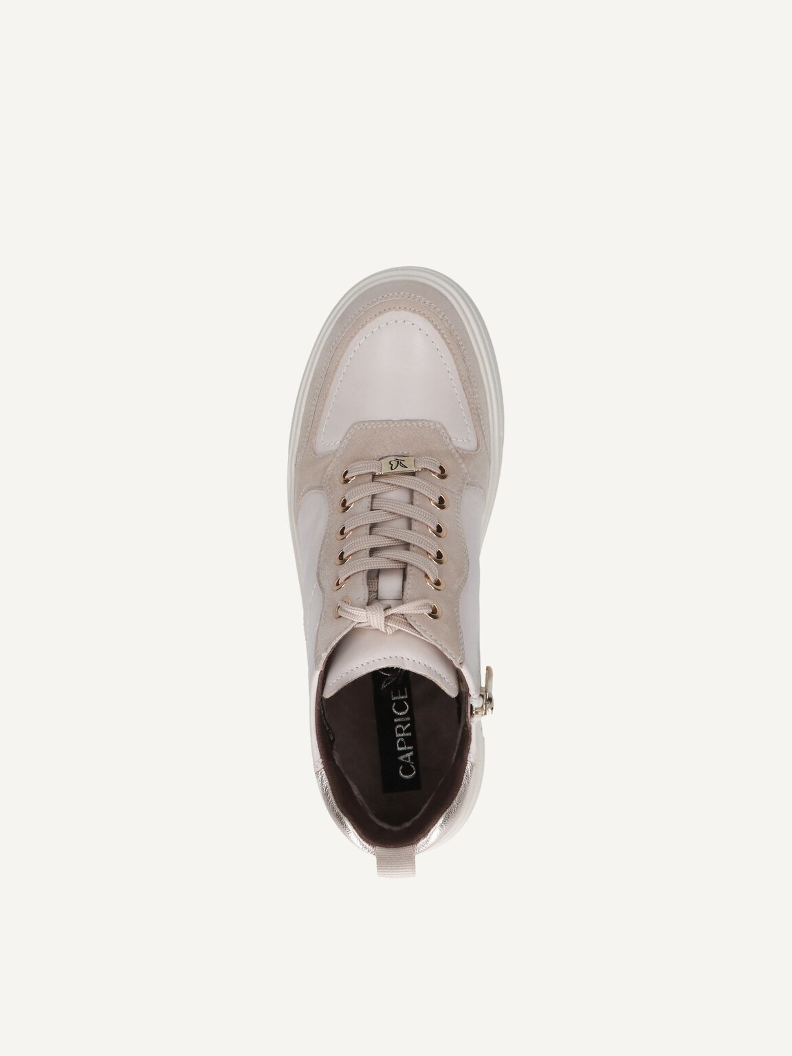 Caprice, Leather Sneaker - white OFFWHITE COMB, image 5 of 5