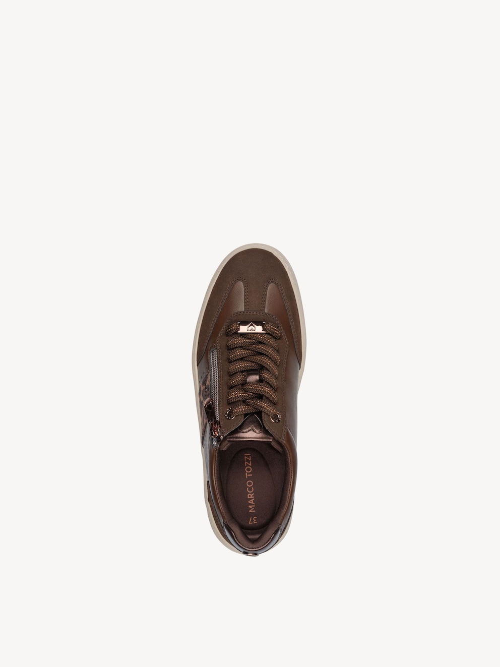 Marco Tozzi, Sneaker - braun CHOCO COMB, Bild 6 von 7