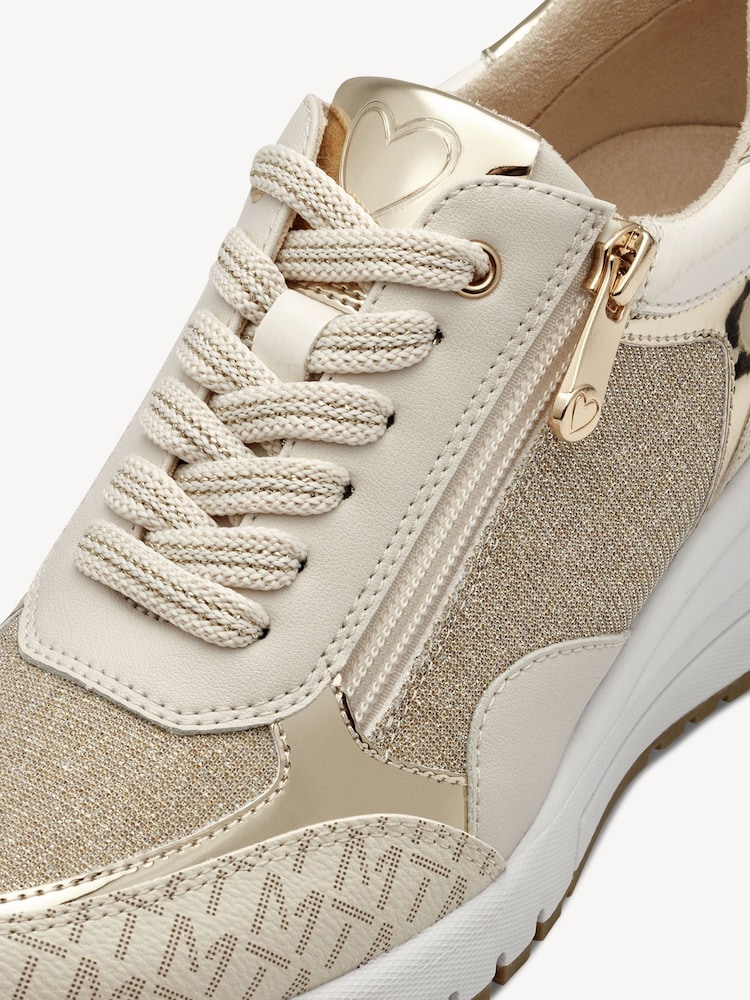 Marco Tozzi, Sneaker - beige CREAM COMB, immagine 7 di 7
