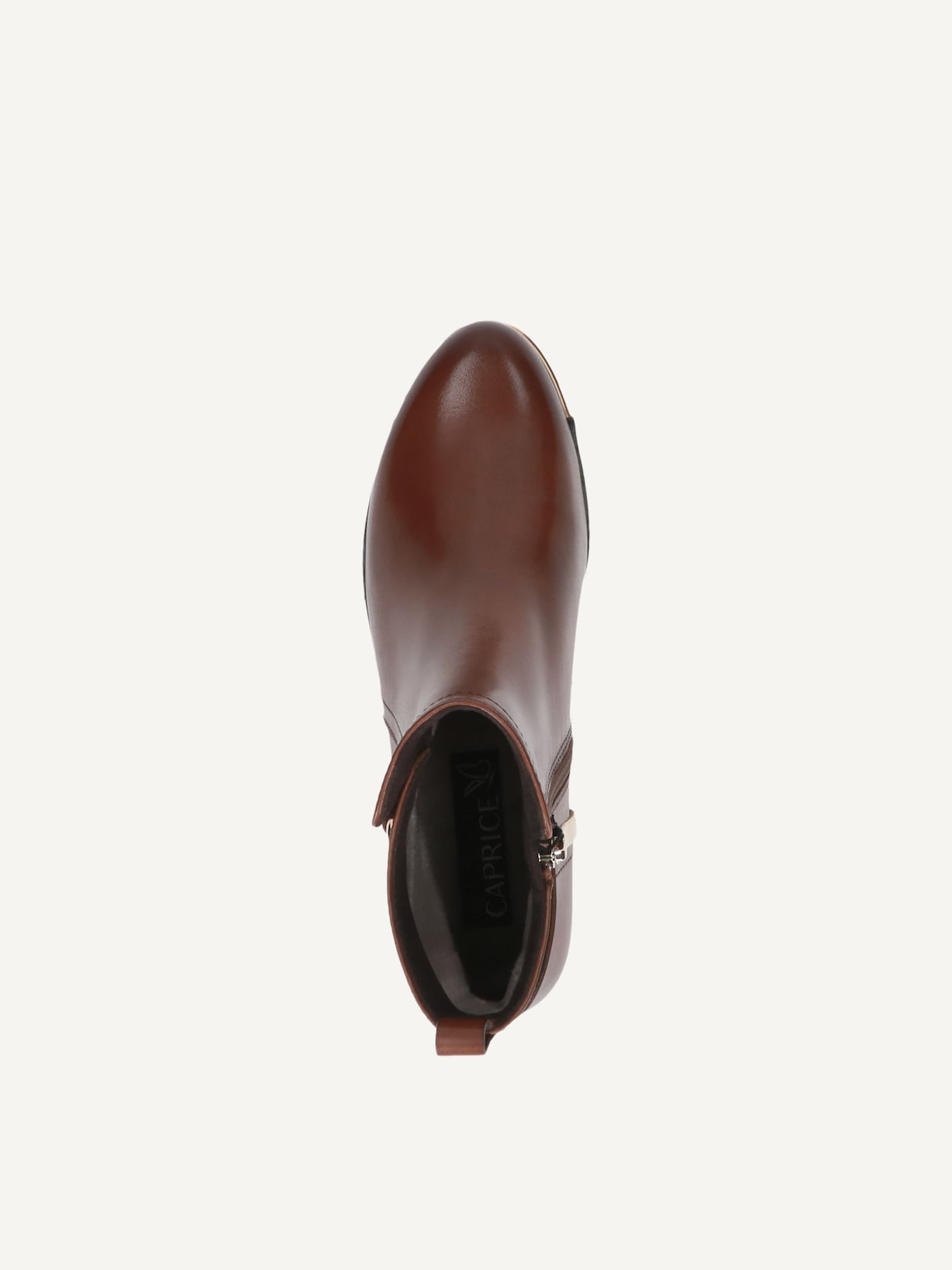Caprice, Bottine en cuir - marron COGNAC NAPPA, image 5 sur 6